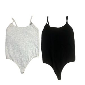 Auden 2 body suits grey and black